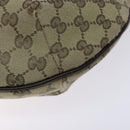GUCCI GG Canvas Shoulder Bag Beige Gold 181092 Auth 134763-15
