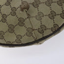 GUCCI GG Canvas Shoulder Bag Beige Gold 181092 Auth 134763-18