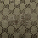 GUCCI GG Canvas Shoulder Bag Beige Gold 181092 Auth 134763-8