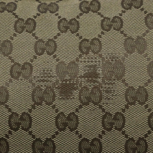 GUCCI GG Canvas Shoulder Bag Beige Gold 181092 Auth 134763