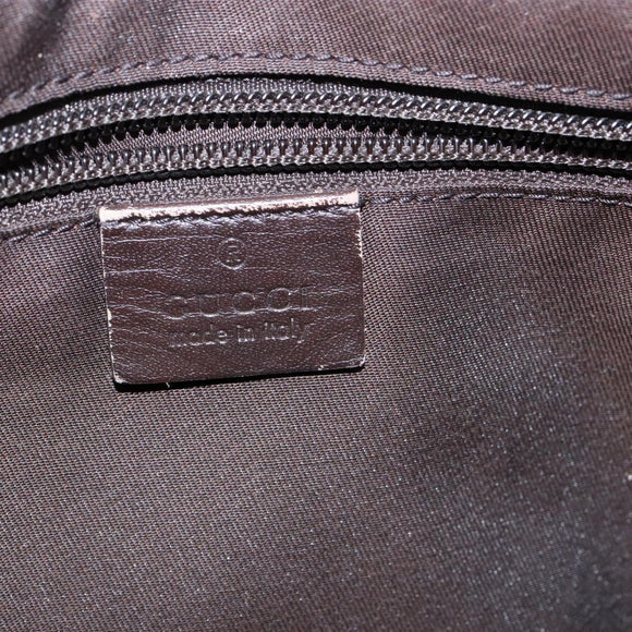 GUCCI GG Canvas Shoulder Bag Beige Gold 181092 Auth 134763