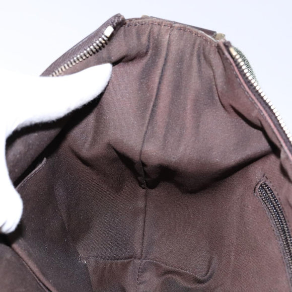 GUCCI GG Canvas Shoulder Bag Beige Gold 181092 Auth 134763