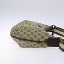 GUCCI GG Canvas Shoulder Bag Beige Gold 181092 Auth 134763-3