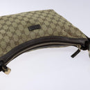GUCCI GG Canvas Shoulder Bag Beige Gold 181092 Auth 134763-6