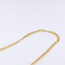 Salvatore Ferragamo Gancini Chain Shoulder Bag Leather Black Gold Auth 134769-14