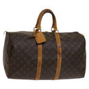 LOUIS VUITTON Monogram Keepall 45 Boston Bag M41428 LV Auth 134772-1