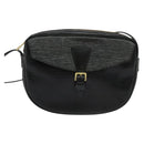 LOUIS VUITTON Epi Jeune Fille MM Shoulder Bag Black M52152 LV Auth 134781-13