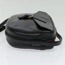 LOUIS VUITTON Epi Jeune Fille MM Shoulder Bag Black M52152 LV Auth 134781-4