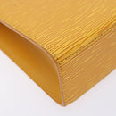 LOUIS VUITTON Epi Malesherbes Hand Bag Tassili Yellow Jonne M52379 Auth 134782-16