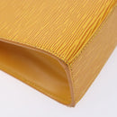 LOUIS VUITTON Epi Malesherbes Hand Bag Tassili Yellow Jonne M52379 Auth 134782-18