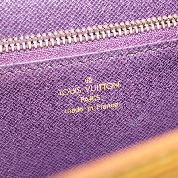 LOUIS VUITTON Epi Malesherbes Hand Bag Tassili Yellow Jonne M52379 Auth 134782