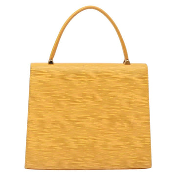 LOUIS VUITTON Epi Malesherbes Hand Bag Tassili Yellow Jonne M52379 Auth 134782 - 0