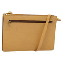 LOUIS VUITTON Epi Angian Shoulder Bag Beige M52116 LV Auth 134788-1