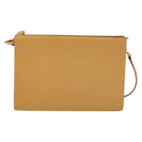 LOUIS VUITTON Epi Angian Shoulder Bag Beige M52116 LV Auth 134788