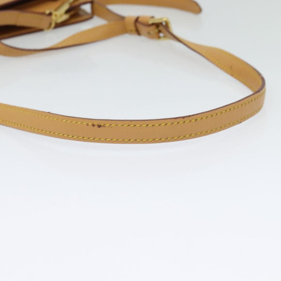 LOUIS VUITTON Epi Angian Shoulder Bag Beige M52116 LV Auth 134788