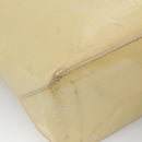 LOUIS VUITTON Monogram Vernis Wilshire MM Hand Bag Broncorail M91441 Auth 134792-16