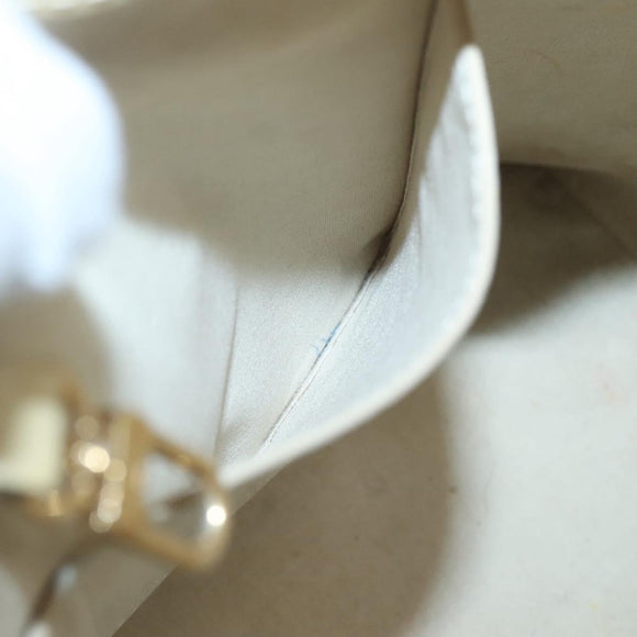 LOUIS VUITTON Monogram Vernis Wilshire MM Hand Bag Broncorail M91441 Auth 134792