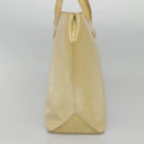 LOUIS VUITTON Monogram Vernis Wilshire MM Hand Bag Broncorail M91441 Auth 134792-4