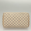 LOUIS VUITTON Damier Azur Speedy 30 Hand Bag N41533 LV Auth 134794-5