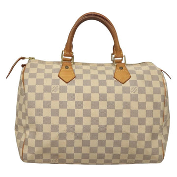 LOUIS VUITTON Damier Azur Speedy 30 Hand Bag N41533 LV Auth 134794 - 0