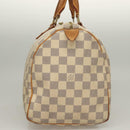 LOUIS VUITTON Damier Azur Speedy 30 Hand Bag N41533 LV Auth 134794-3