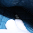 CHANEL Matelasse Clutch Bag Nylon Multicolor Silver CC Auth 134823-12