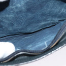 GUCCI GG Supreme Sherry Line Shoulder Bag PVC Navy Gold 41 02 013 Auth 134831-21