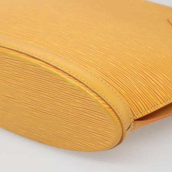 LOUIS VUITTON Epi Saint Jacques Poignees Long Bag Yellow M52339 LV Auth 134834
