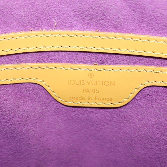 LOUIS VUITTON Epi Saint Jacques Poignees Long Bag Yellow M52339 LV Auth 134834