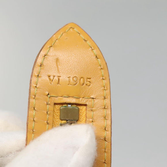 LOUIS VUITTON Epi Saint Jacques Poignees Long Bag Yellow M52339 LV Auth 134834