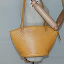LOUIS VUITTON Epi Saint Jacques Poignees Long Bag Yellow M52339 LV Auth 134834-21