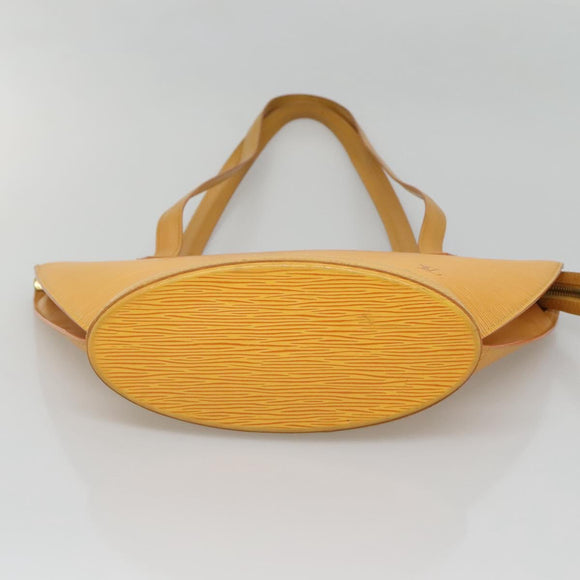 LOUIS VUITTON Epi Saint Jacques Poignees Long Bag Yellow M52339 LV Auth 134834