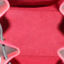 LOUIS VUITTON Epi Petit Noe Bag BiColor Black Red M44017 LV Auth 134840-10