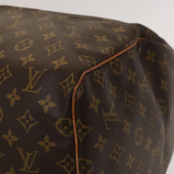 LOUIS VUITTON Monogram Keepall 55 Boston Bag M41424 LV Auth 134846