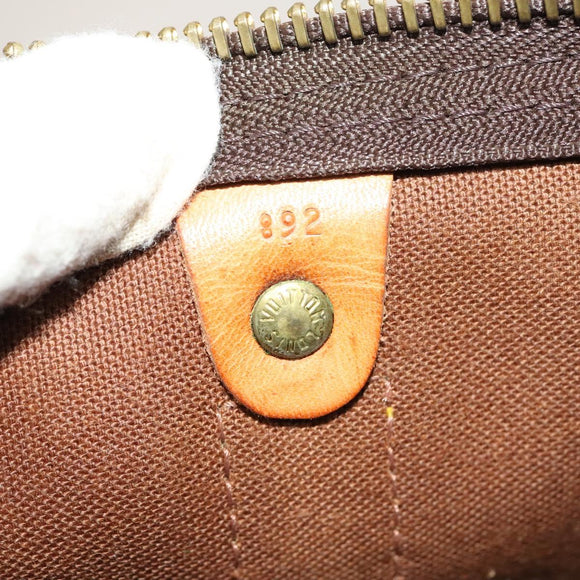 LOUIS VUITTON Monogram Keepall 55 Boston Bag M41424 LV Auth 134846