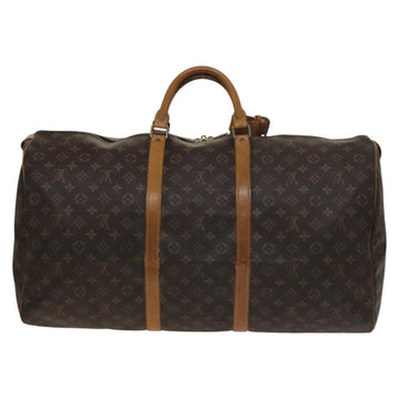 LOUIS VUITTON Monogram Keepall 60 Boston Bag M41422 LV Auth 134847 - 0