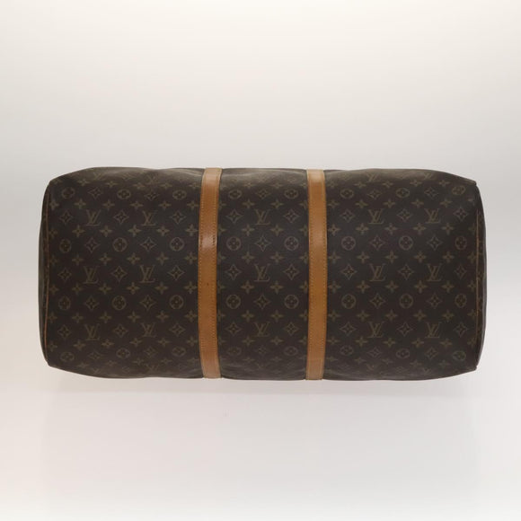 LOUIS VUITTON Monogram Keepall 60 Boston Bag M41422 LV Auth 134847