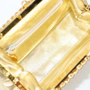 CHANEL Matelasse Chain Shoulder Bag Leather Gold CC Auth 134853M-9