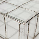 CHANEL Chain Tote Bag plastic Clear CC Auth 134859M-10