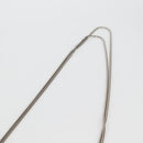 CHANEL Chain Tote Bag plastic Clear CC Auth 134859M-8