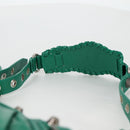 BALENCIAGA Le Cagole XS Shoulder Bag Leather 2way Green 671309 Auth 134862M-15