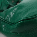 BALENCIAGA Le Cagole XS Shoulder Bag Leather 2way Green 671309 Auth 134862M-18