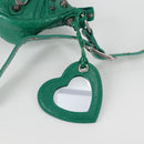 BALENCIAGA Le Cagole XS Shoulder Bag Leather 2way Green 671309 Auth 134862M-20