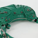 BALENCIAGA Le Cagole XS Shoulder Bag Leather 2way Green 671309 Auth 134862SAM-6