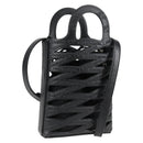 BALENCIAGA Hand Bag Leather 2way Black 660787 Auth 134863V-1