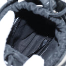 BALENCIAGA Hand Bag Leather 2way Black 660787 Auth 134863V-11