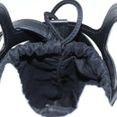 BALENCIAGA Hand Bag Leather 2way Black 660787 Auth 134863V-21