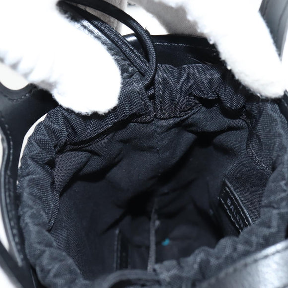 BALENCIAGA Hand Bag Leather 2way Black 660787 Auth 134863V