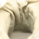 Maison Margiela 5AC Mini Hand Bag Leather 2way White Silver Auth 134868-23