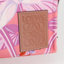 LOEWE Anagram Tote Bag Canvas Pink Auth 134869M-18